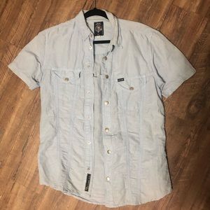 Diesel short sleeve button up
